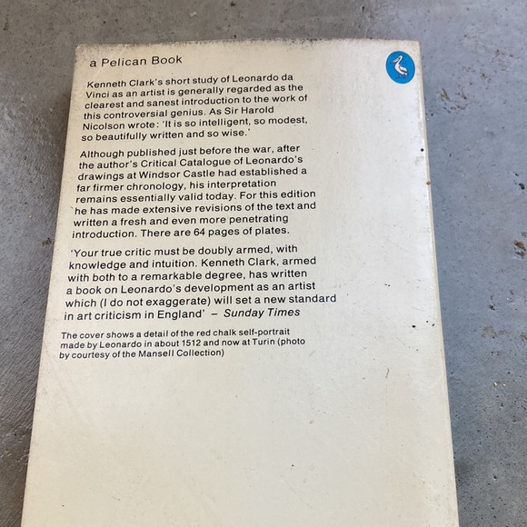 Vintage paperback book. Leonardo da Vinci by Kenneth Clark. - Picture 11 of 12